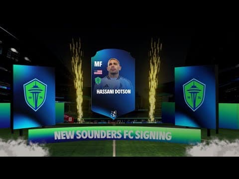 Welcome to Seattle Sounders FC, Hassani Dotson!