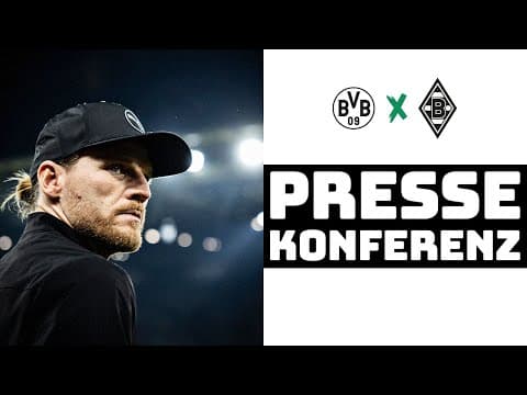 "Hätten am Ende einen Punkt verdient gehabt" 🎙️ PK nach Dortmund - Borussia