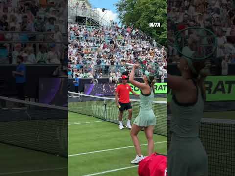 Paula Badosa outlasts Gauff in three sets, showing just how important this win was for her! #wta