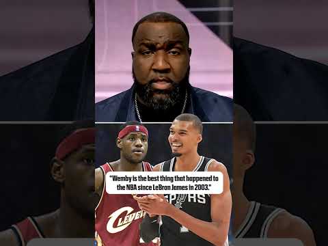 Wemby gets high praise from Perk after advancing to the NBA Finals 👀