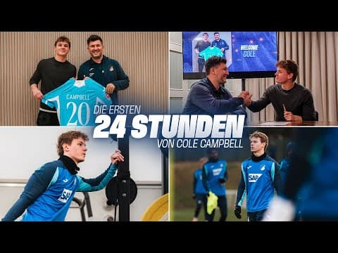 Trainingslager? TrainingsCampbell! ⛺​⚽​ – Der erste Tag von Cole Campbell  🇺🇸​