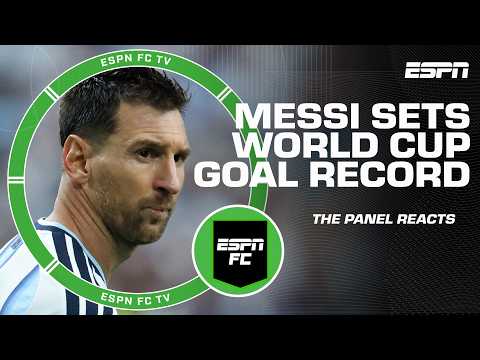 ‘THIS MAN IS A GENIUS!’ – Fjortoft lauds Lionel Messi after setting World Cup goal record | EPSN FC