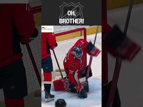 Setting up your brother for a penalty shot π¬