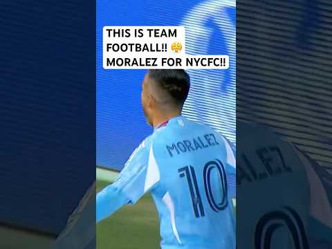 LIQUID FOOTBALL from NYCFC🥶 Maxi Morales FINISHES!!