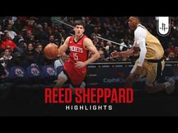 Reed Sheppard (19 points) Highlights vs. Washington Wizards