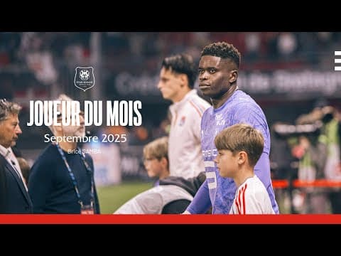 LEADER sur le terrain, IMPÉRIAL dans les 1 vs 1, Brice SAMBA élu JOUEUR DU MOIS de Septembre