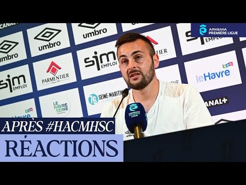 💬  Féminines / Après HAC - Montpellier (3-2), reactions de Maxime Di Liberto