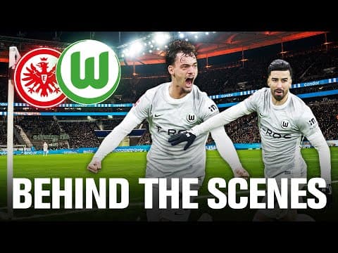 Hautnah beim Warm-up in der Kabine  📹 Hinter den Kulissen bei der Eintracht! 🐺💪 | Wölfe TV