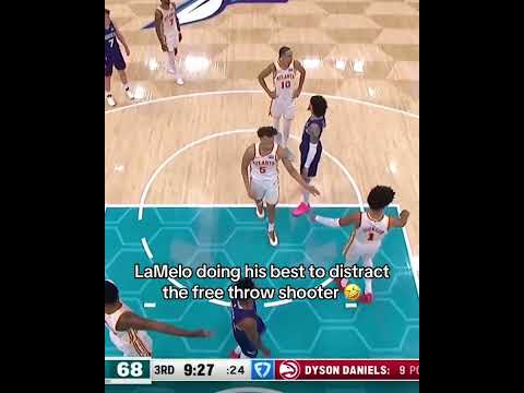 LaMelo trying anything out 😂