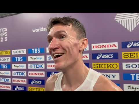 Jake Wightman happy with kick after win in 2025 Tokyo World Championships 1500m heat 
