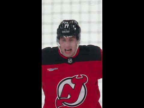 Simon Nemec with a Short Goal vs. New York Islanders