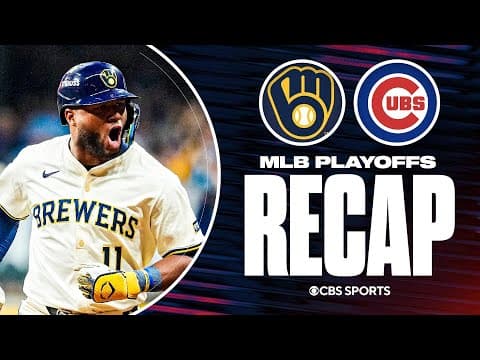 Brewers hit 3 HRs in win over Cubs, take 2-0 series lead | NLDS Game 2 Recap