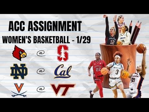 These Games Could Shake-up the ACC Standings | ACC Assignment 01/29/26