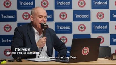 Brentford Players Try Commentary 🎙️ | Behind the Mic with Steve Wilson & Peter Gilham