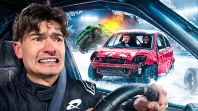 We Hosted A YouTuber Demolition Derby!