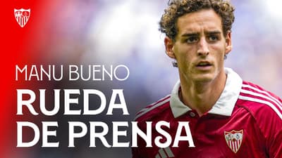 Rueda de prensa de Manu Bueno 📡 EN DIRECTO