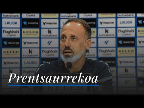 RUEDA DE PRENSA 14:00 | Pellegrino Matarazzo | Real Sociedad - Real Oviedo