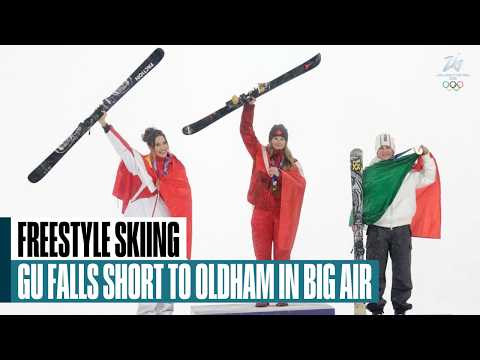 Megan Oldham outduels Eileen Gu for freeski big air gold