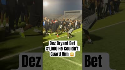 Dez Bryant Bet Him $1,000 He Couldn’t Guard Him 😳