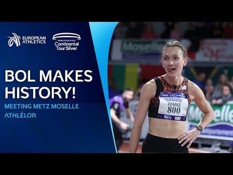 Femke Bol’s 800m Debut! 👀🔥 Women’s 800m Race Replay | Meeting Metz Moselle Athlélor 2026