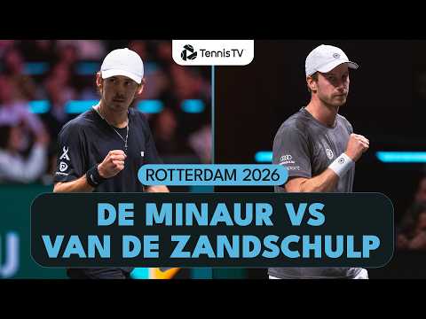 De Minaur & Van De Zandschulp Battle For A Place In The Semi-Finals 🔥 | Rotterdam 2026 Highlights