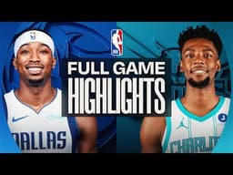 MAVERICKS at HORNETS | FULL GAME HIGHLIGHTS | March 3, 2026