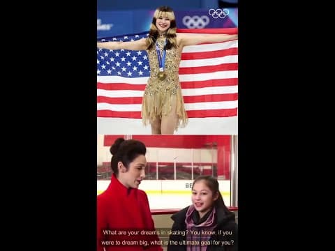 When your dream becomes reality. 🥹 ⛸️💕 #MilanoCortina2026  #Olympics