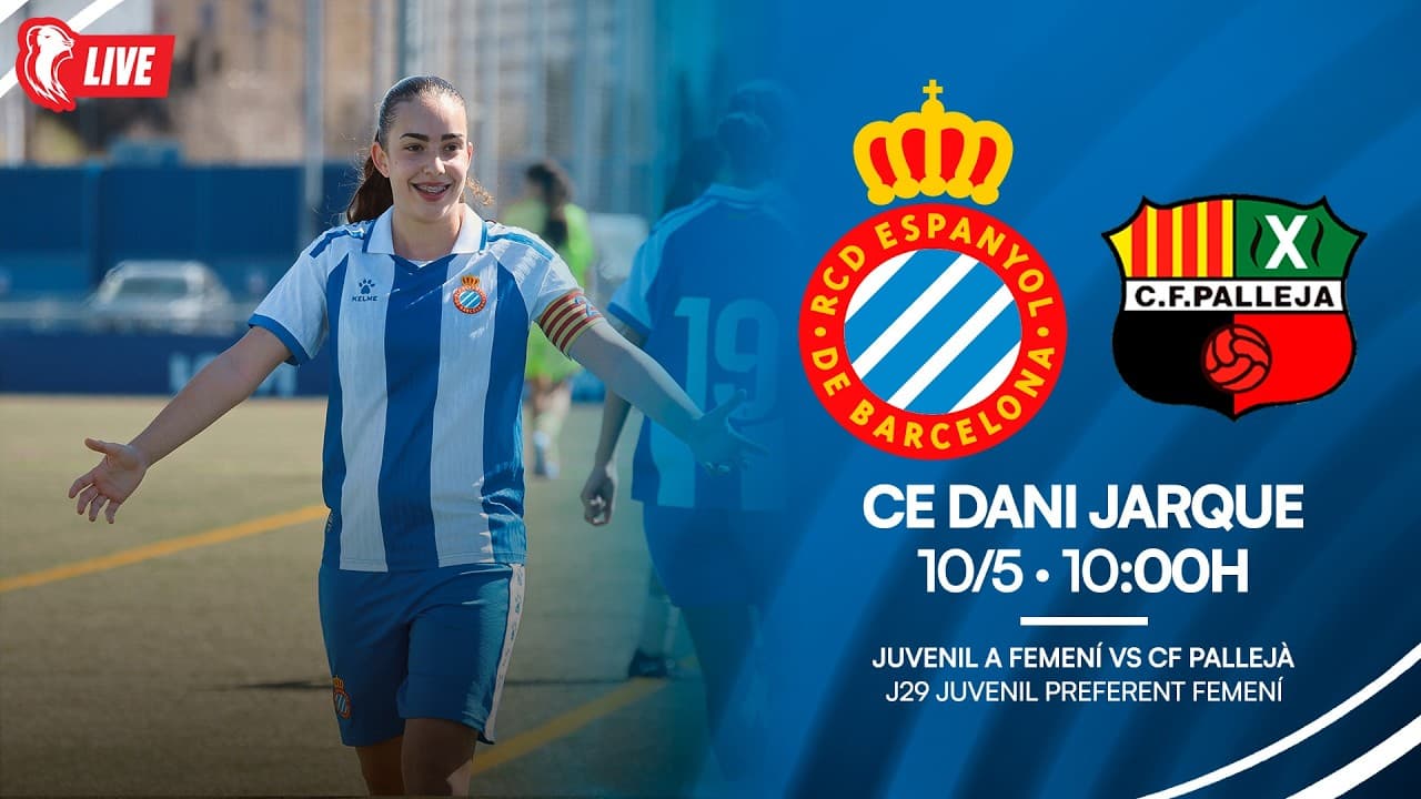 ⚽ EN DIRECTE, Juvenil A Femení 🆚 CF Pallejà