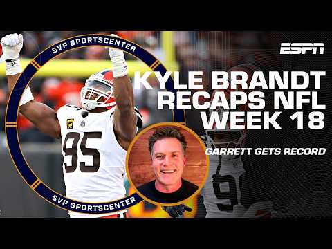 Kyle Brandt hints at conspiracy for Myles Garrett’s sack record | SC with SVP