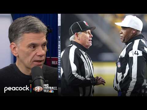 NFL admits to officiating errors in Week 14 Steelers-Ravens matchup | Pro Football Talk | NFL on NBC