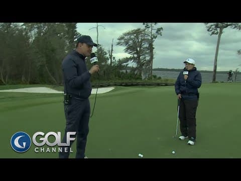 'Going Cantore': Abbott, Stupples show why LPGA play called