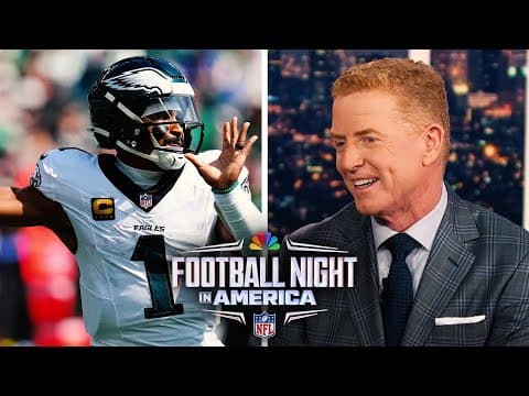 Eagles, Jalen Hurts flash 'aggressive' offense in Week 3 comeback win over Rams | FNIA | NFL on NBC