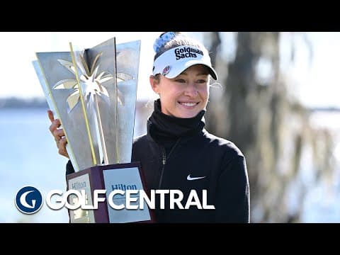 Nelly Korda wins 54-hole Tournament of Champions after heavy winds cancel final round | Golf Channel
