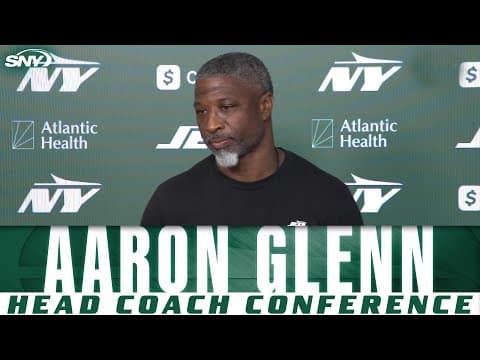 Aaron Glenn on Jets fans thinking team should tank: 'You play the game to win'