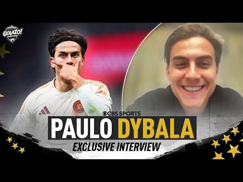 Roma forward Paulo Dybala on career in Serie A, living in Italy, Claudio Ranieri & more! | Matchday