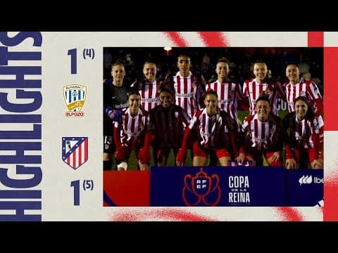 Alhama 1 (4) - 1 (5) Atlético de Madrid Femenino | ⚽ Gaby G. | HIGHLIGHTS, Queen's Cup