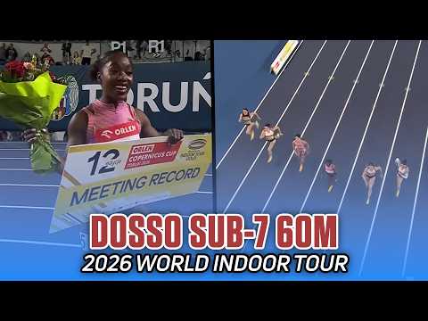 6.99! Zaynab Dosso Equals World Lead & Sets Meeting Record | Women’s 60m World Indoor Tour