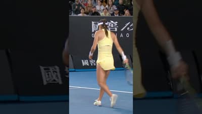 Emma Raducanu's DELIGHTFUL drop shot! 😮💨