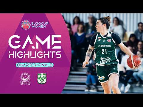BLMA v LOTTO AZS UMCS Lublin | Quarter-Finals | Highlights | EuroCup Women 2025-26
