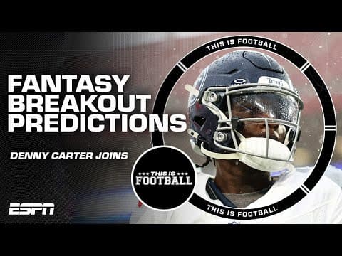 Fantasy Football BREAKOUT players | This Is Football