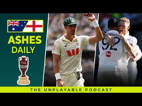 Perth D1: 'Relentless' England open Ashes with searing pace | Unplayable Podcast