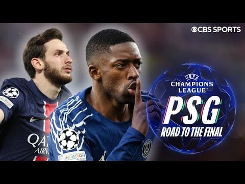 ROAD TO THE UEFA CHAMPIONS LEAGUE FINAL | Every PSG GAME & GOAL on the path to MUNICH | CBS Sports