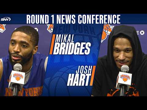 Josh Hart and Mikal Bridges on how Game 2 loss changed the Knicks mindset