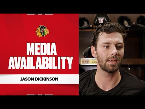 "It's one thing after the other." | Jason Dickinson Practice 11.17.25