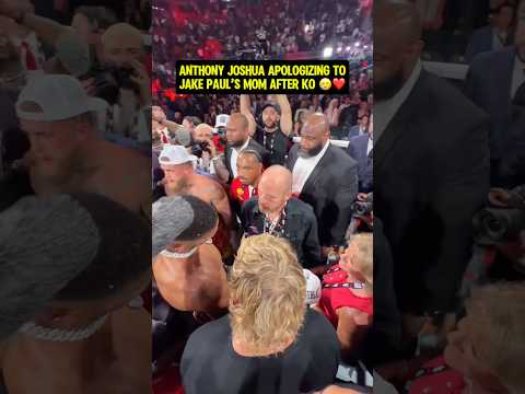 Anthony Joshua is a real one for this. 🙌❤️