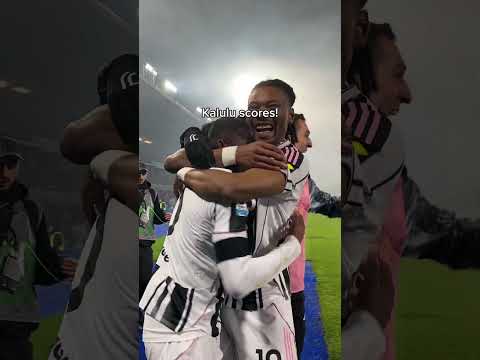 KALULU GOAL IS HERE! Pisa-Juve 0-1 NOW! #SerieA #Football #Juventus #shorts