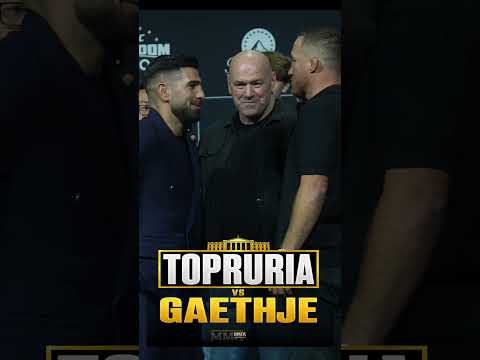 Dana White faces off Ilia Topuria, Justin Gaethje ahead of UFC White House - MMA Fighting