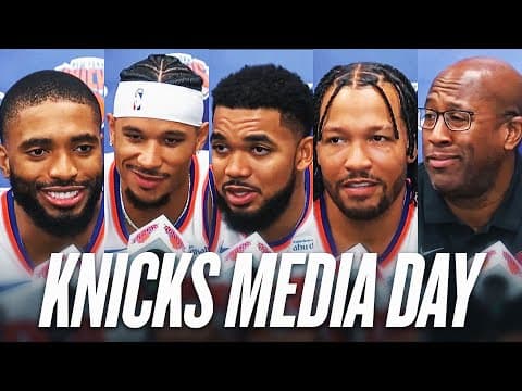New York Knicks 2025 Media Day | September 23, 2025