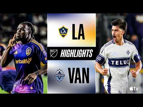 LA Galaxy vs. Vancouver Whitecaps FC | Full Match Highlights | TIGHT WESTERN CONFERENCE BATTLE!