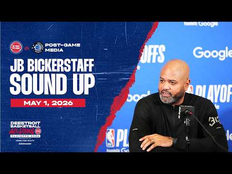 Post-Game Press Conference: J.B. Bickerstaff | Pistons vs. Magic | 05.01.26